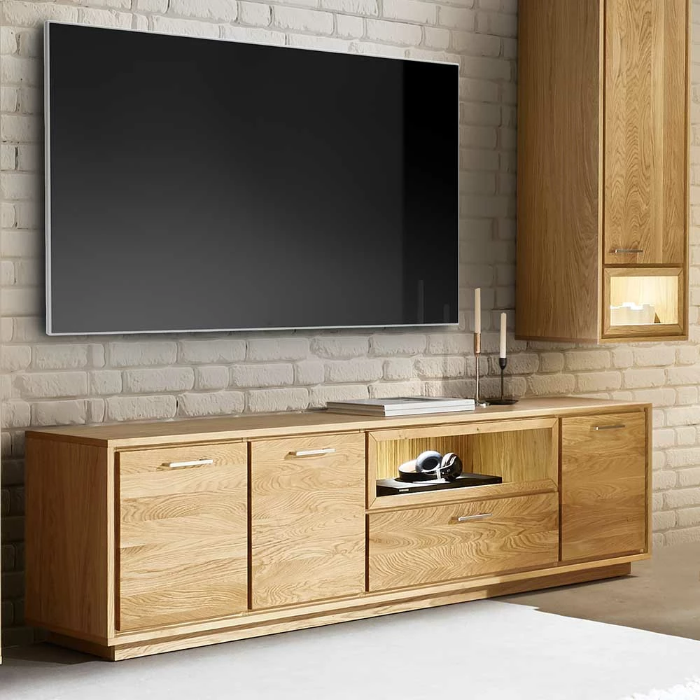 Massives TV Board Aus Wildeiche - Vochalov â Bild 2