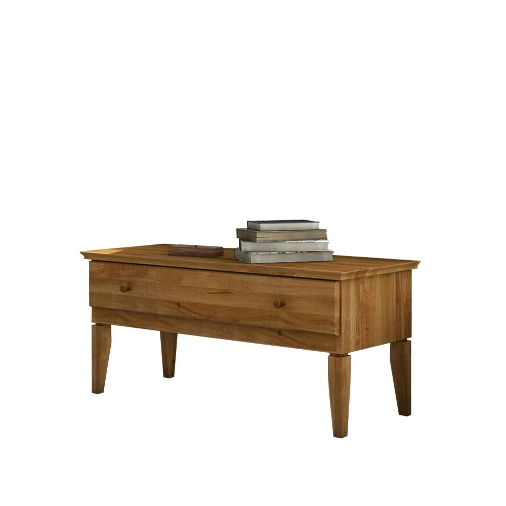 Massivholz Lowboard Masdamos Aus Wildeiche Geölt