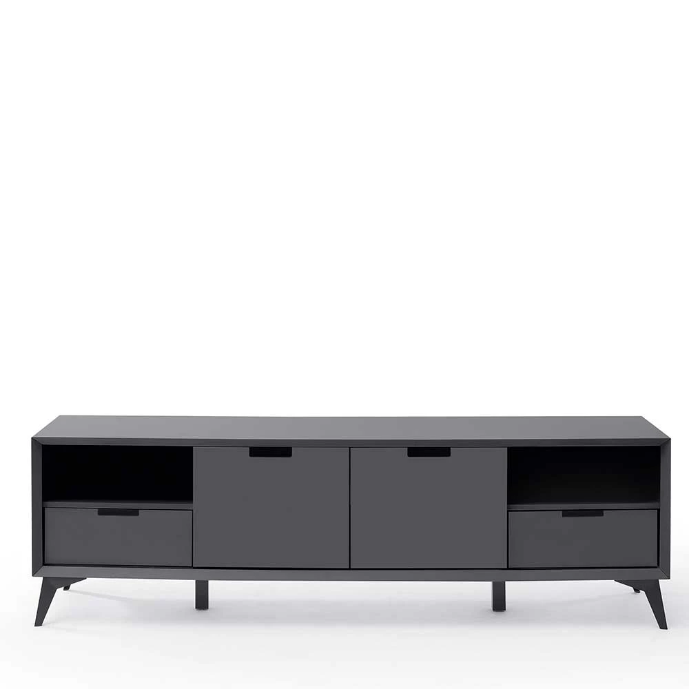 Moderner TV Unterschrank In Weiß & Grau - Vadids – Bild 6