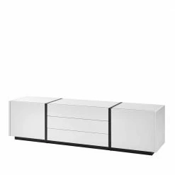 Modernes TV Board Mit Push To Open Funktion - Laucata