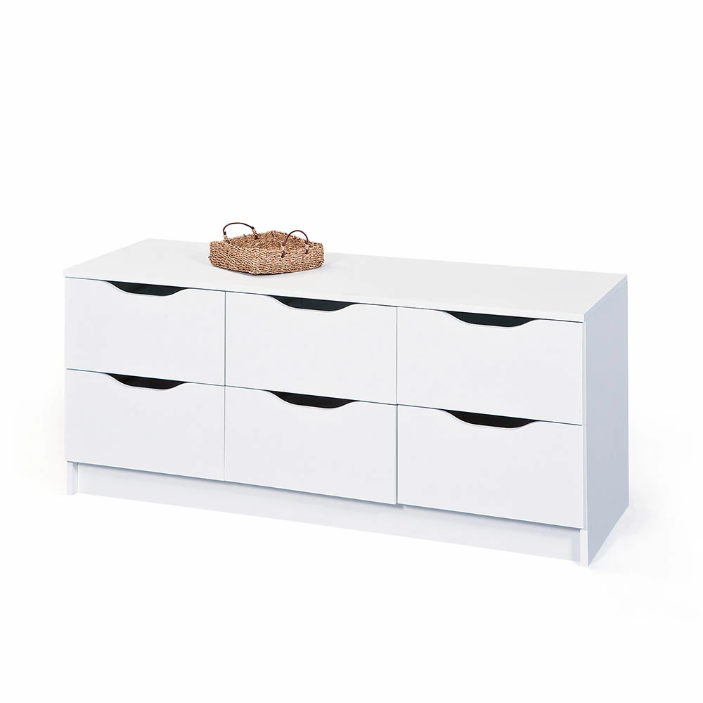 Niedrige Kommode Danjala In Weiß – Bild 2