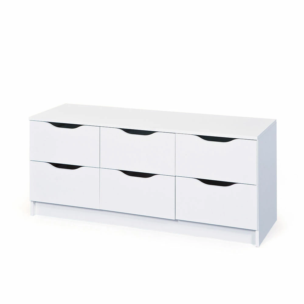 Niedrige Kommode Danjala In Weiß