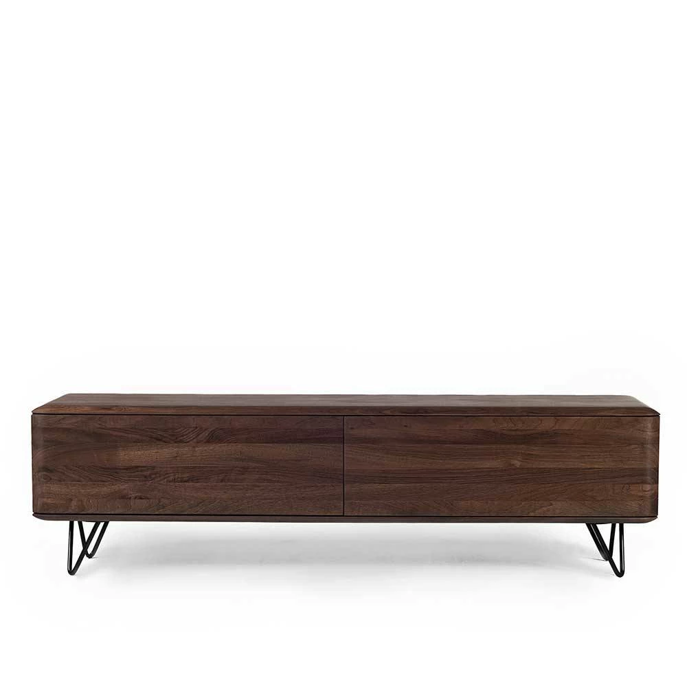 Nussbaum Lowboard Mit Zwei Klappen - Rivossa I – Bild 2