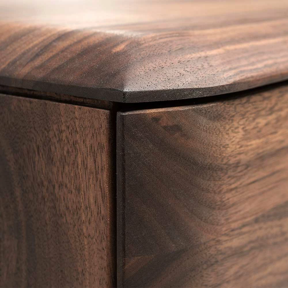 Nussbaum Lowboard Mit Zwei Klappen - Rivossa I – Bild 4