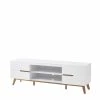 Retro Lowboard Für Fernseher Valezianos In Weiß