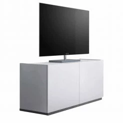 Schlichtes TV Sideboard In Weiß - Omidas
