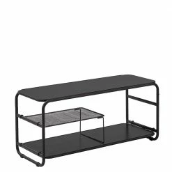 Schwarzer Fernsehtisch Aus Metall - Vagos