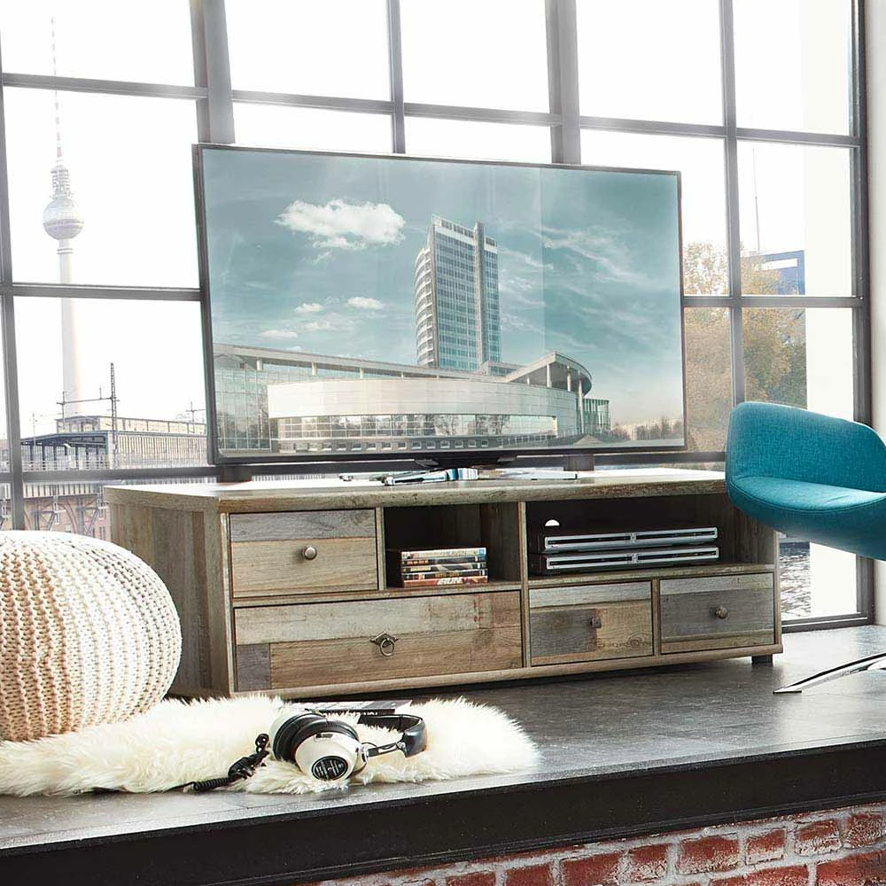 Shabby Chic Lowboard Für TV-Gerät - Curacon – Bild 2