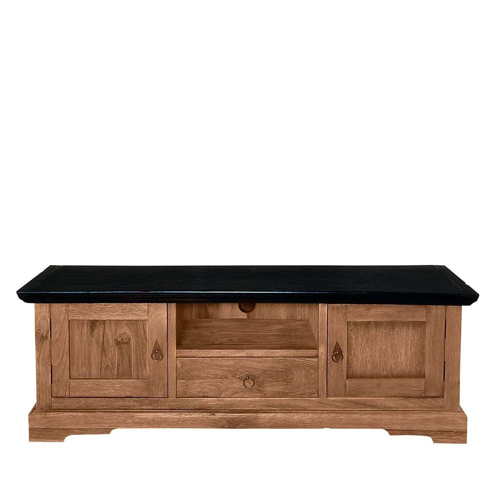 Teak Lowboard Im Kolonialstil - Mangato – Bild 2