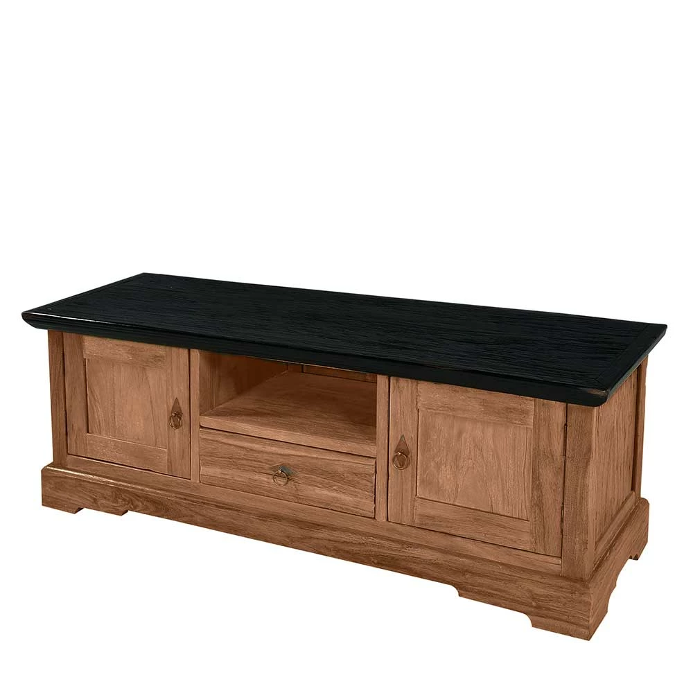 Teak Lowboard Im Kolonialstil - Mangato