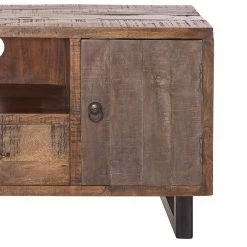 TV Board Aus Recyclingholz Mango - Bahiro 4 TV Board Aus Recyclingholz Mango - Bahiro -Troncon Shop tv board aus recyclingholz mango sandgestrahlt metall bahiro 02