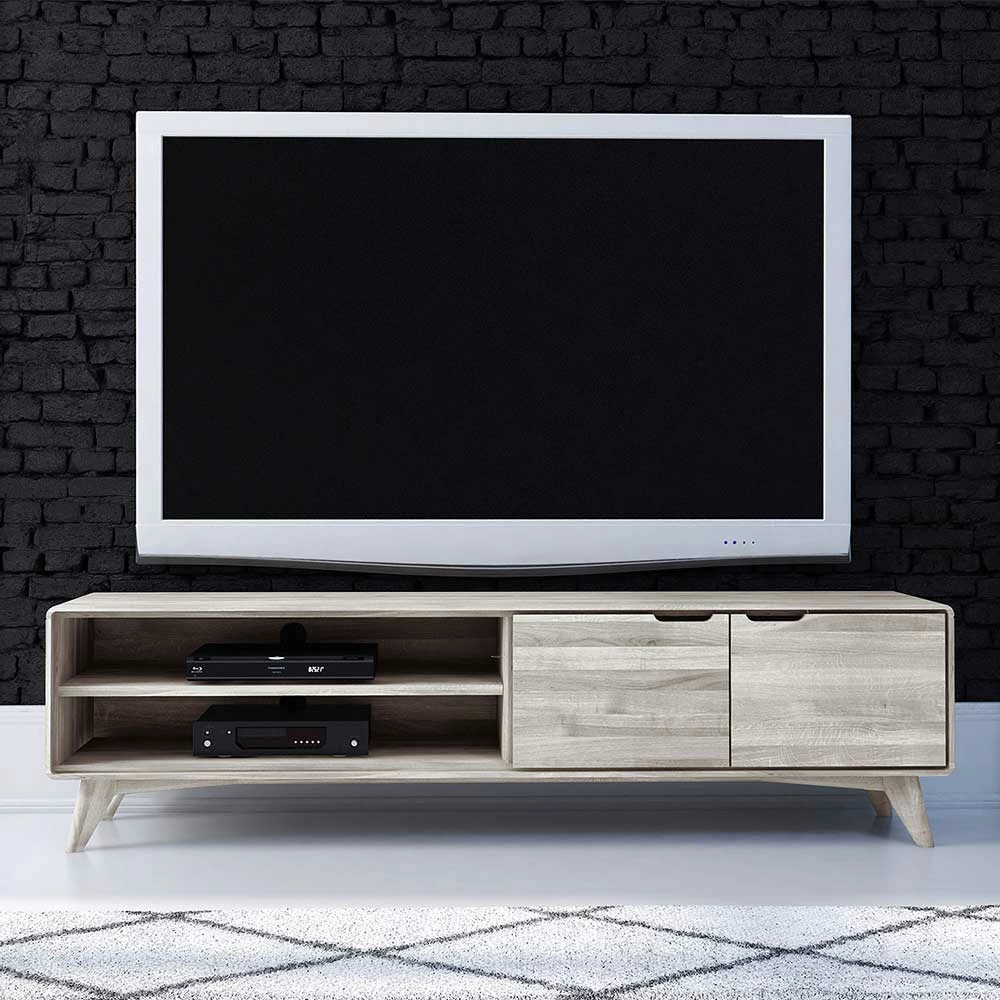 TV Board Aus Wildeiche Gebleicht & Geölt - Laderla – Bild 2