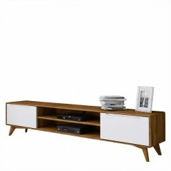 TV Board Aus Wildeiche Massivholz & MDF - Diesta