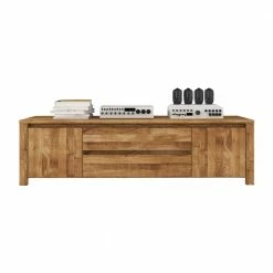TV Board Nadalia Aus Wildeiche Massivholz