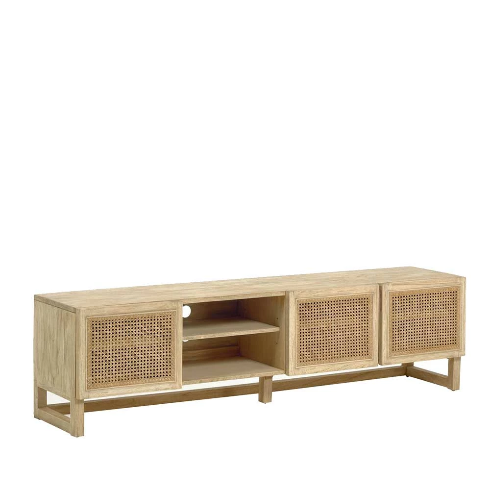 TV Lowboard Aus Wiener Geflecht Rattan - Uniaka