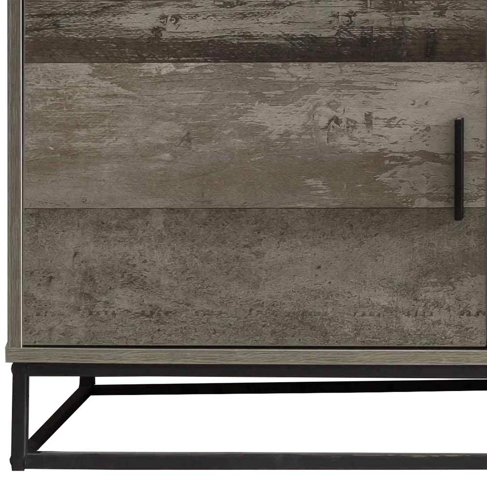 TV Lowboard In Holzoptik Grey Wash - Drondo I – Bild 3