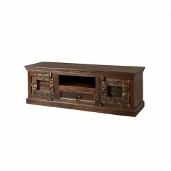 TV Lowboard Solapura Aus Teak Massivholz