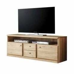 TV Lowboard Smonia Aus Wildeiche Bianco