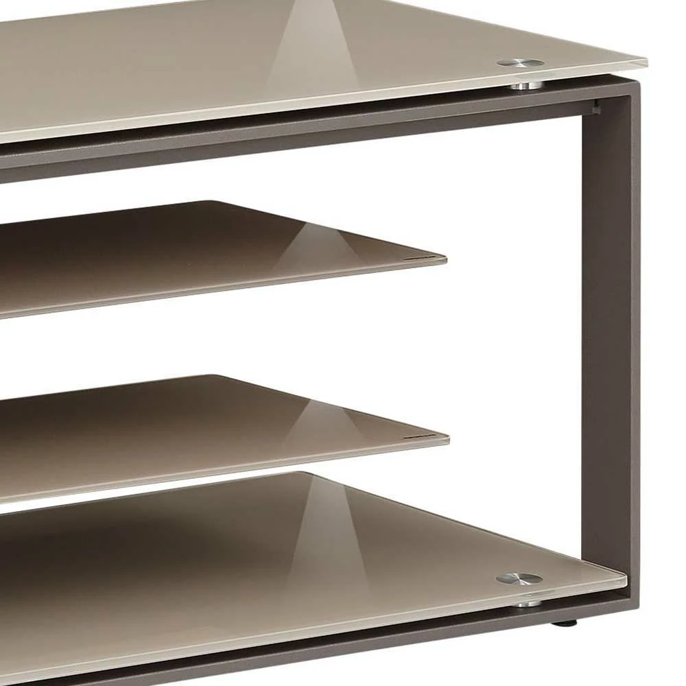 TV Rack Aus Glas & Stahl - Bessas – Bild 5