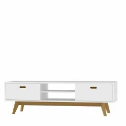 TV Sideboard Udessa In Weiß