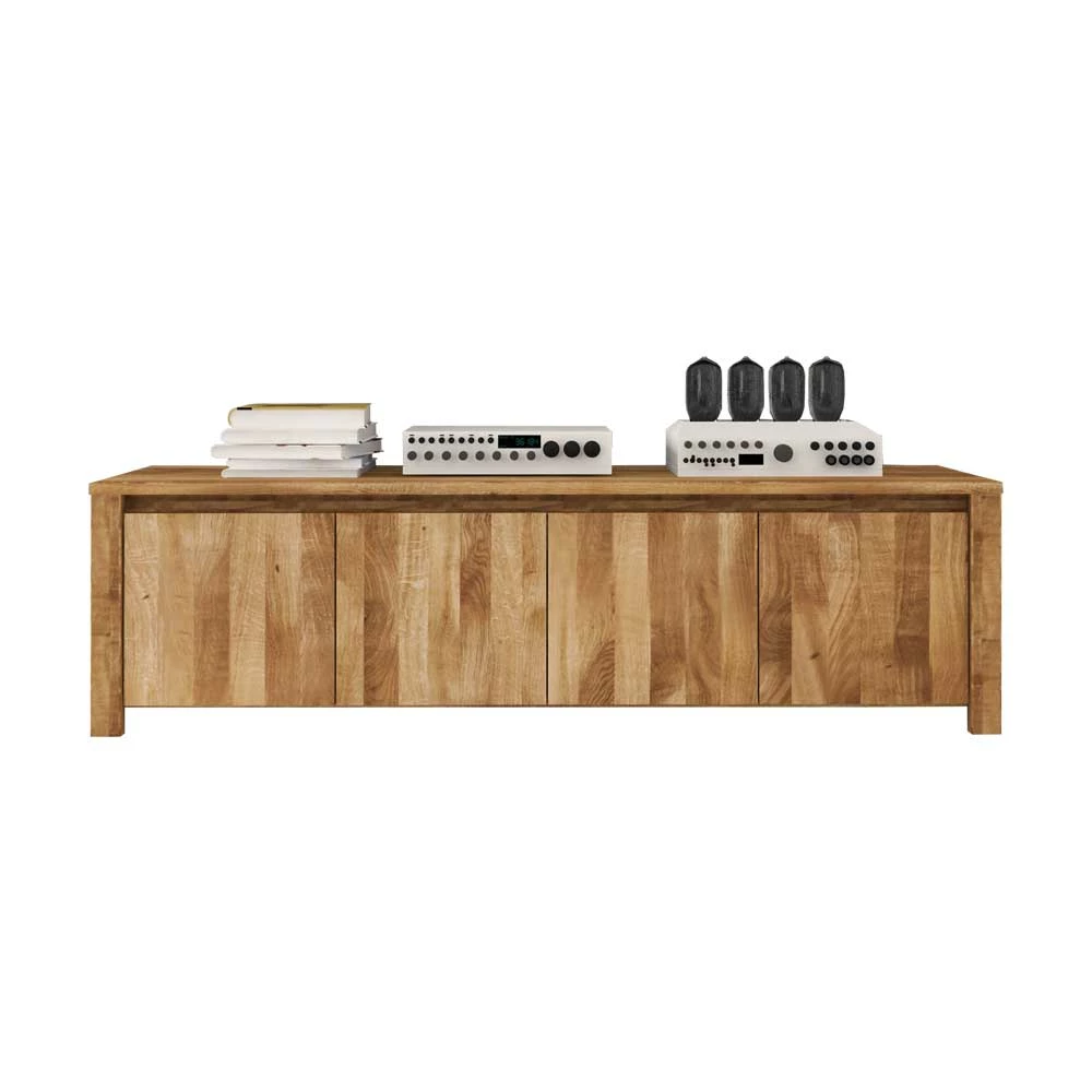 TV Sideboard Nadalia Aus Wildeiche Massivholz