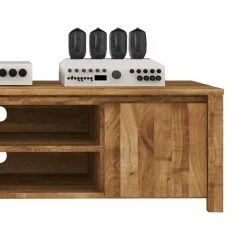 TV Tisch Nadalia Aus Wildeiche Massivholz 5 TV Tisch Nadalia Aus Wildeiche Massivholz -Troncon Shop tv tisch wildeiche massivholz 150 cm breit nadalia 03