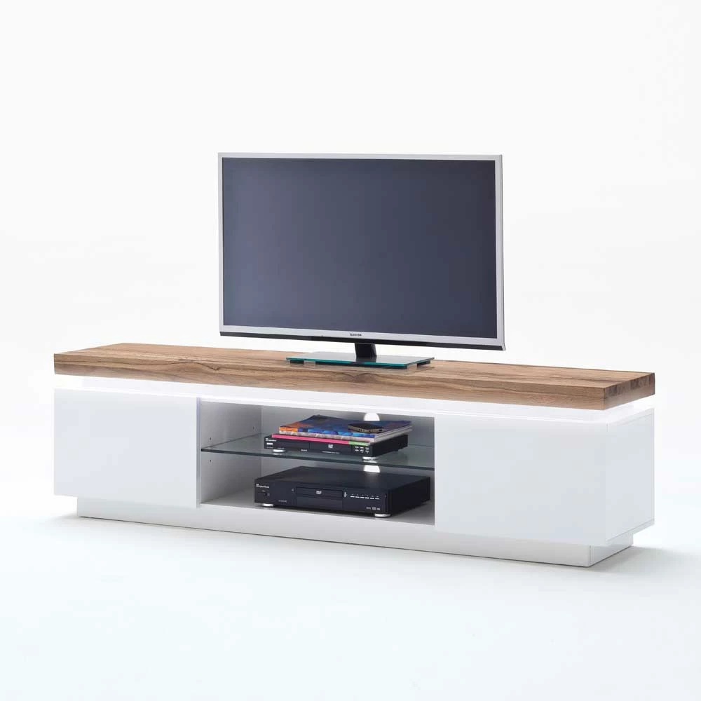 TV Tisch Stijn Mit Wildeiche Massivholz – Bild 5