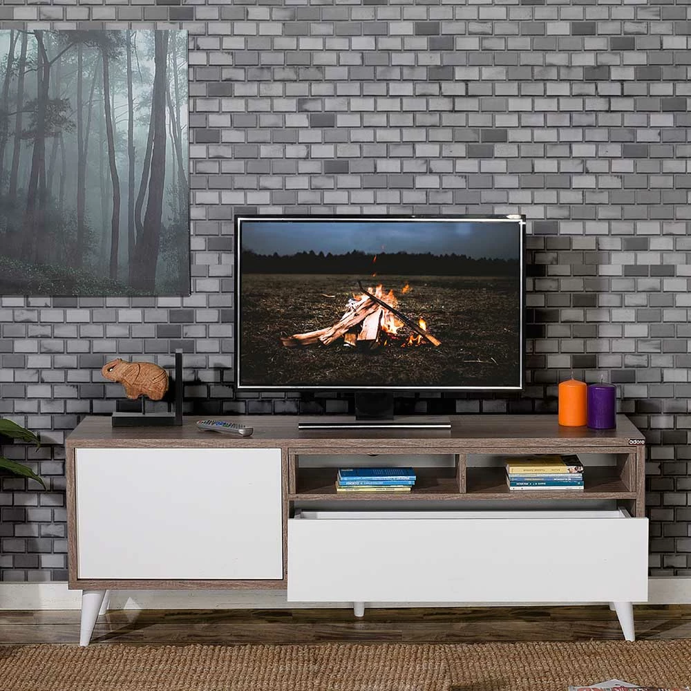 TV Unterschrank Mit Aufsatz 150 Cm Breit - Mauriciana – Bild 3