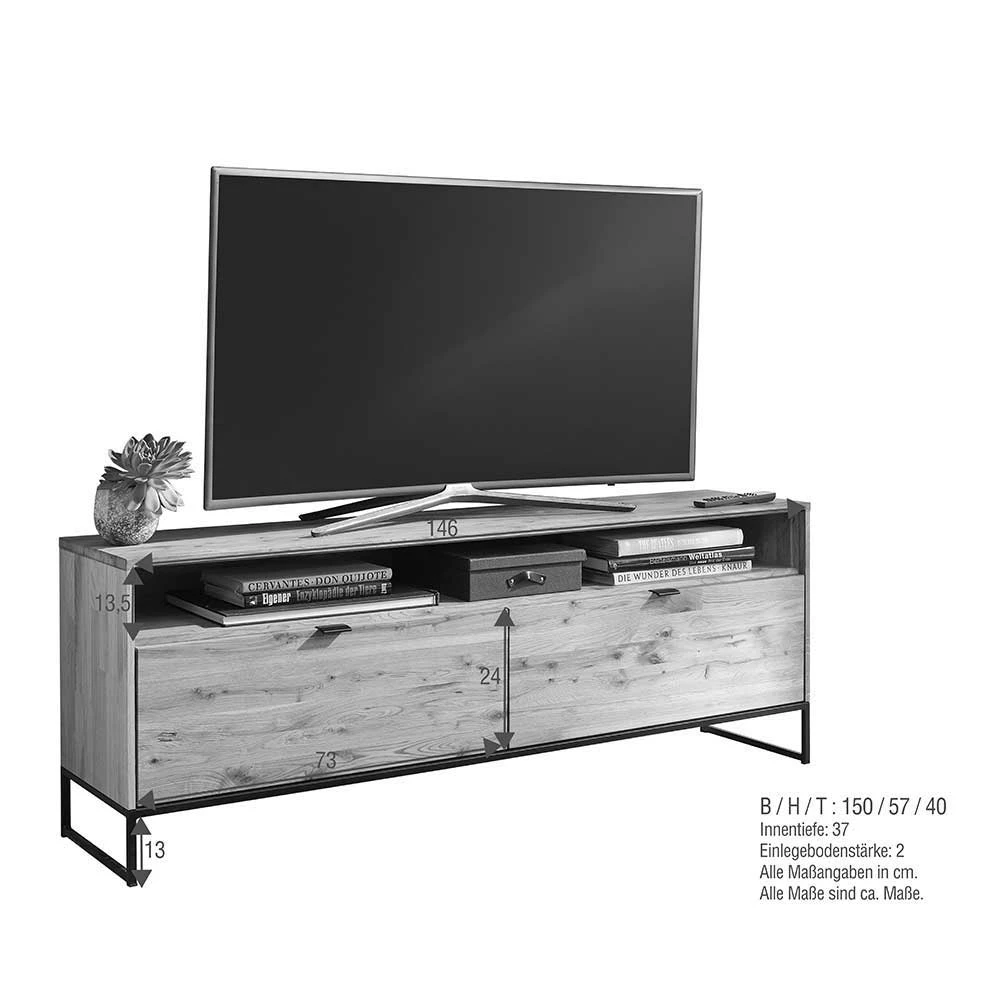 TV Unterschrank Mit Großem Fach - Varzado I – Bild 6