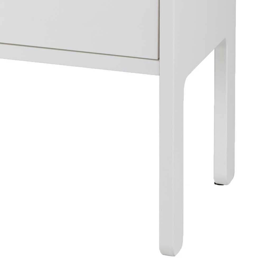 Weiße TV-Bank 137cm breit Baiamare 2-türig Weiße TV-Bank 137cm Breit Baiamare 2-türig -Troncon Shop weisse tv bank 137cm breit 2 tuerig 1 fach offen baiamare 06