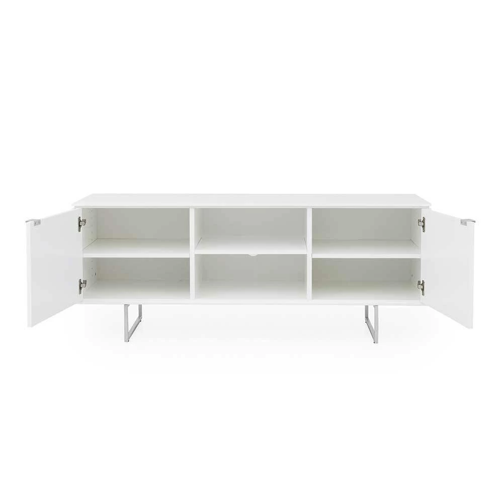 Weißer TV Unterschrank 146 Cm Breit - Antilva – Bild 4