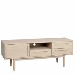 White Wash Lowboard Für Fernseher 150x58x47 - Klunia