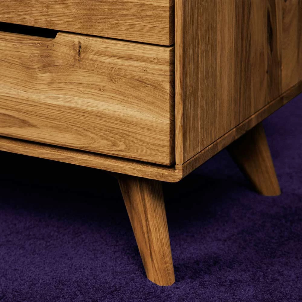 Wildeiche Schubladenkommode Geölt - Eavy – Bild 4