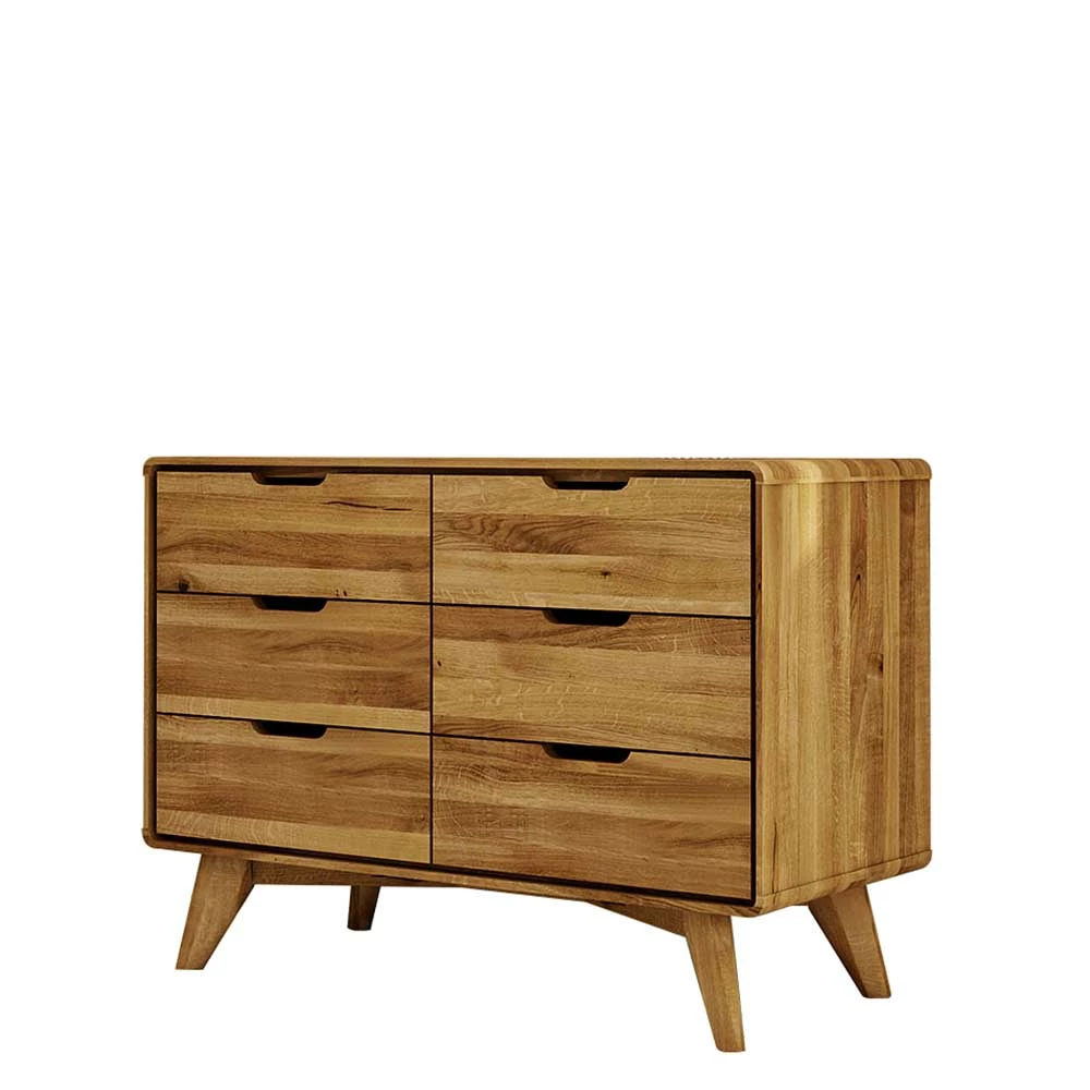 Wildeiche Schubladenkommode Geölt - Eavy