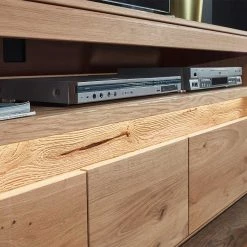 Wildeiche Unterschrank Für TV Mit Beleuchtung - Acmida -Troncon Shop wildeiche unterschrank fuer tv mit beleuchtung led dimmbar 163x63x44 acmida 03