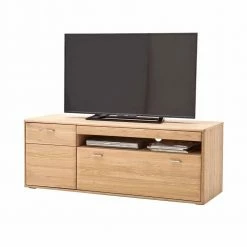 Zeitloses TV Element In Eiche Bianco - Vernella